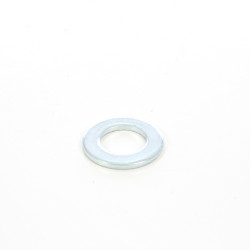 Saiba plata din otel zincat alb, DIN125A, M16 x 30 x 3 mm