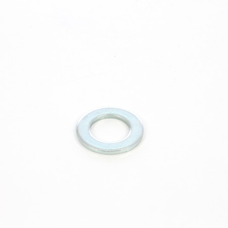 Saiba plata din otel zincat alb, DIN125A, M18 x 34 x 3 mm
