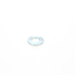 Saiba plata din otel zincat alb, DIN125A, M8 x 16 x 1.6 mm