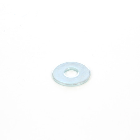 Saiba plata din otel zincat alb, DIN522C, M10 x 24 x 2.5 mm