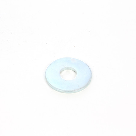 Saiba plata din otel zincat alb, DIN522C, M12 x 37 x 3 mm