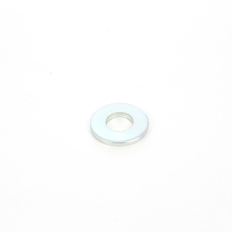Saiba plata din otel zincat alb, DIN522C, M4 x 14 x 0.8 mm