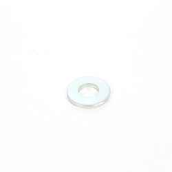 Saiba plata din otel zincat alb, DIN522C, M6 x 20 x 1 mm