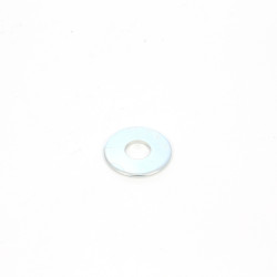Saiba plata din otel zincat alb, DIN522C, M8 x 20 x 1.25 mm