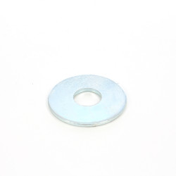Saiba plata din otel zincat alb, DIN9021, M16 x 50 x 3 mm