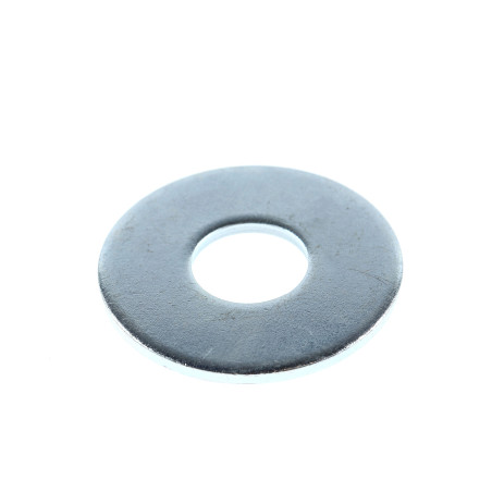 Saiba plata din otel zincat alb, DIN9021, M20 x 60 x 4 mm