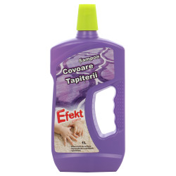 Sampon covoare si tapiterii, Efekt, albastru, parfum floral, 1 L