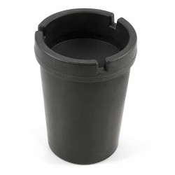 Scrumiera auto All Ride, plastic, negru, 11 x 8 x 8 cm