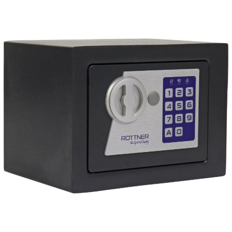 Seif Rottner Jupiter 1 T06444, inchidere electronica, otel, antracit, 230 x 170 x 170 mm