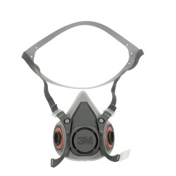 Semimasca pentru vopsitor 3M 6200, cu supapa