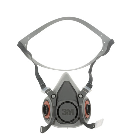 Semimasca pentru vopsitor 3M 6200, cu supapa