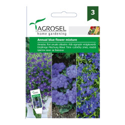 Seminte flori Agrosel, mix anuale albastre