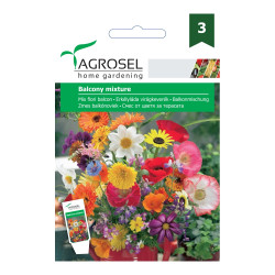 Seminte flori Agrosel, mix pentru balcon