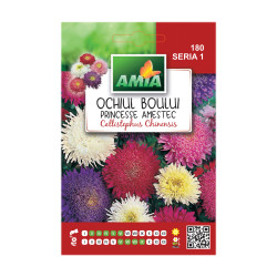 Seminte flori Amia - Ochiul boului Princesse, mix culori