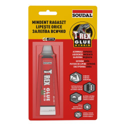 Adeziv de montaj pentru suprafete multiple, Soudal T-Rex Gold High Tack, interior / exterior, alb, 25 ml