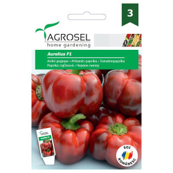 Seminte legume Agrosel, ardei gogosar Aurelius