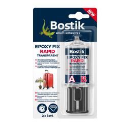 Adeziv epoxidic bicomponent, Bostik Epoxy Fix Rapid, 2 x 3 ml