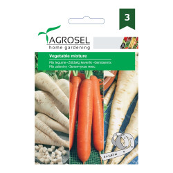 Seminte legume Agrosel, mix radacinoase (Nantes 2, Felhosszu, White Gem)