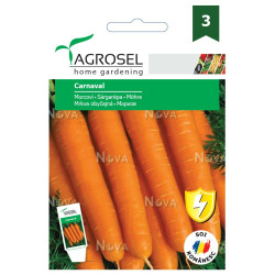 Seminte legume Agrosel, morcovi Carnaval, AS-PG3-LG