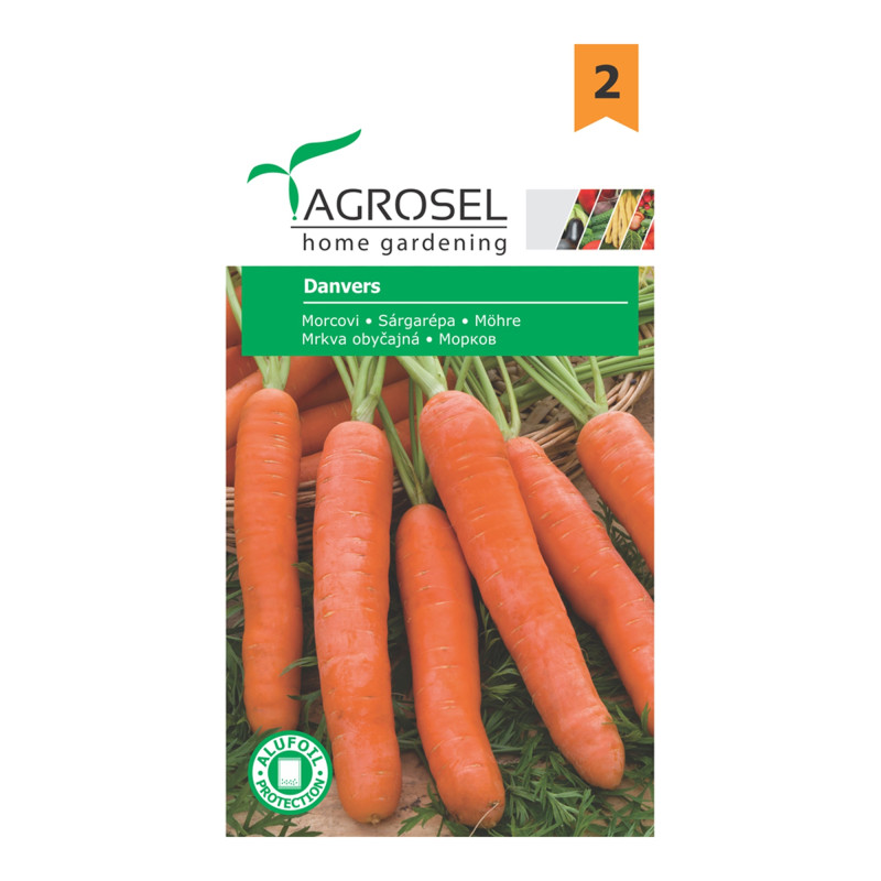 Seminte legume Agrosel, morcovi Danvers