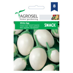 Seminte legume Agrosel, vinete White Egg