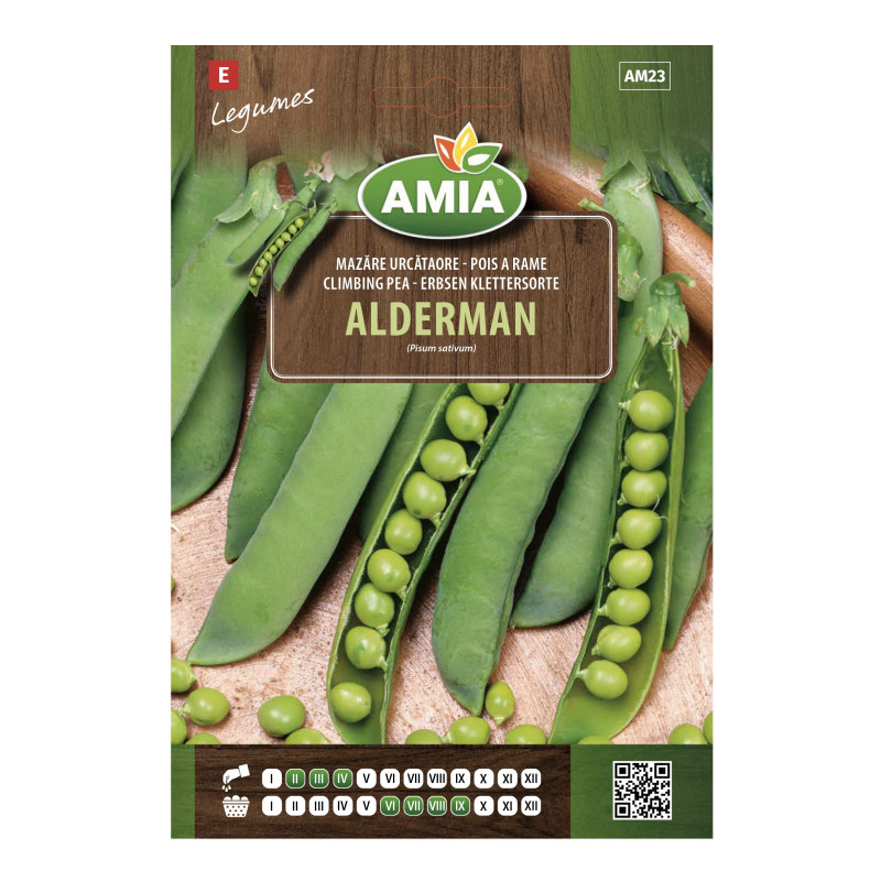 Seminte legume Ami, mazare Alderman