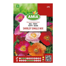 Seminte legume Amia A, mac Pavot Shirley single mix