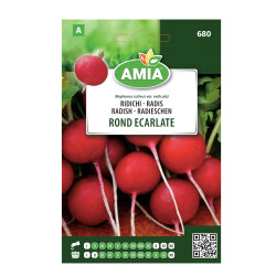 Seminte legume Amia A, ridichi Rond Ecarlate