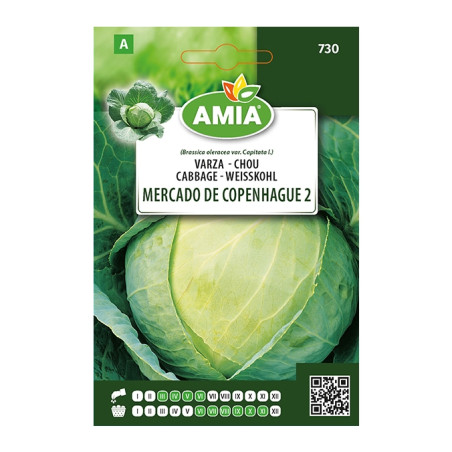 Seminte legume Amia A, varza Mercado De Copenhague 2