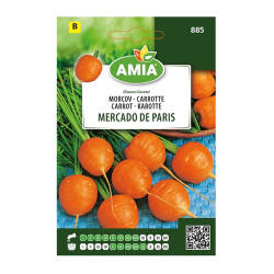 Seminte legume Amia B,  morcov rotund Mercado de Paris