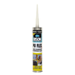 Adeziv etansant Bison PU Flex, negru, 300 ml