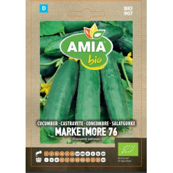 Seminte legume bio Amia, castravete Marketmore 76