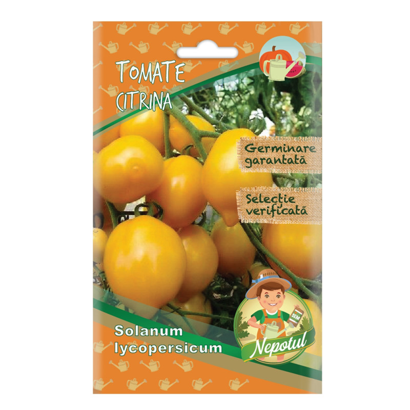 Seminte legume Micul Gradinar, rosii cherry Citrina