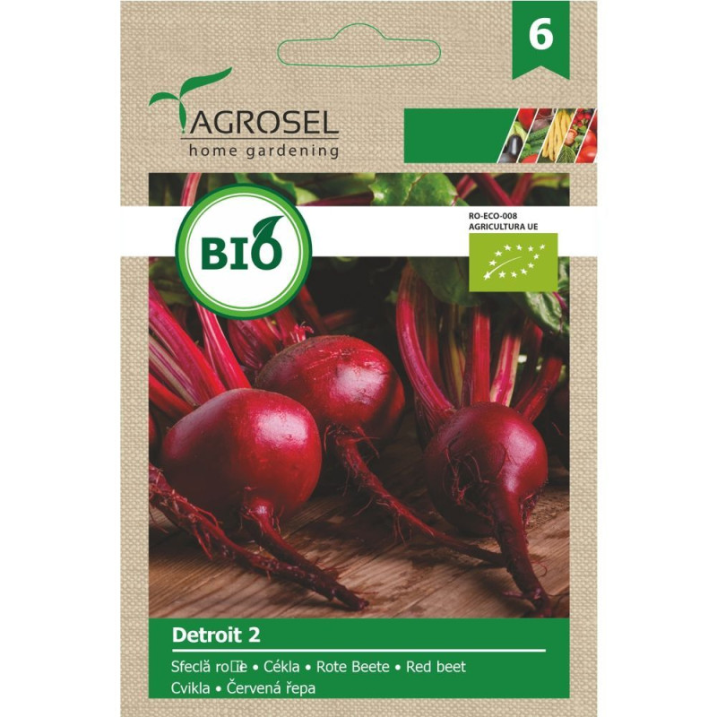 Seminte legume sfecla rosie Detroit 2, AS-PG6, Agrosel