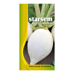 Seminte legume Starsem, ridichi ovale Blanc Munich