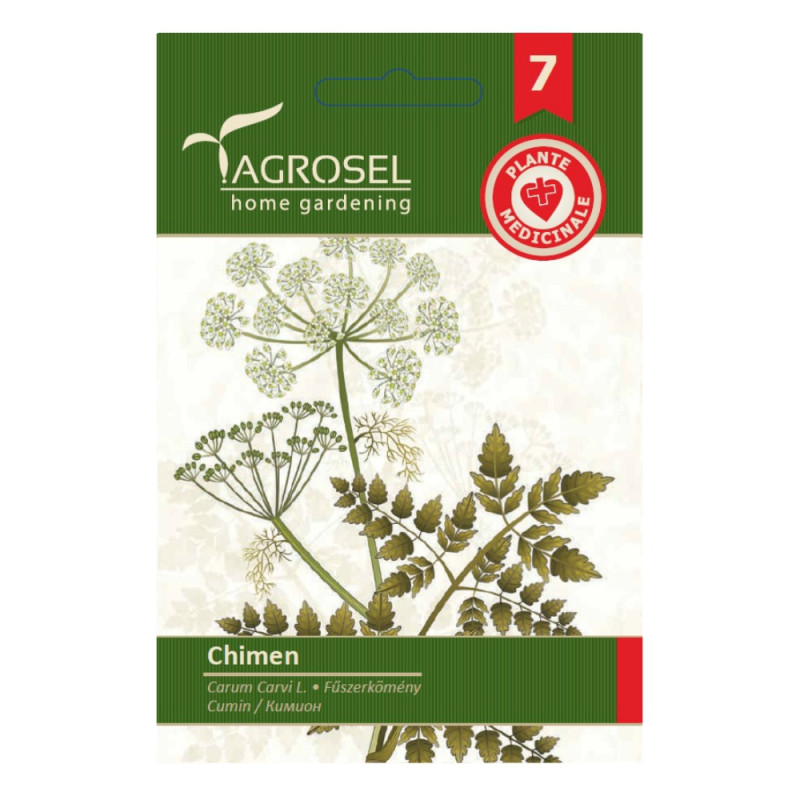 Seminte plante medicinale Agrosel, chimen