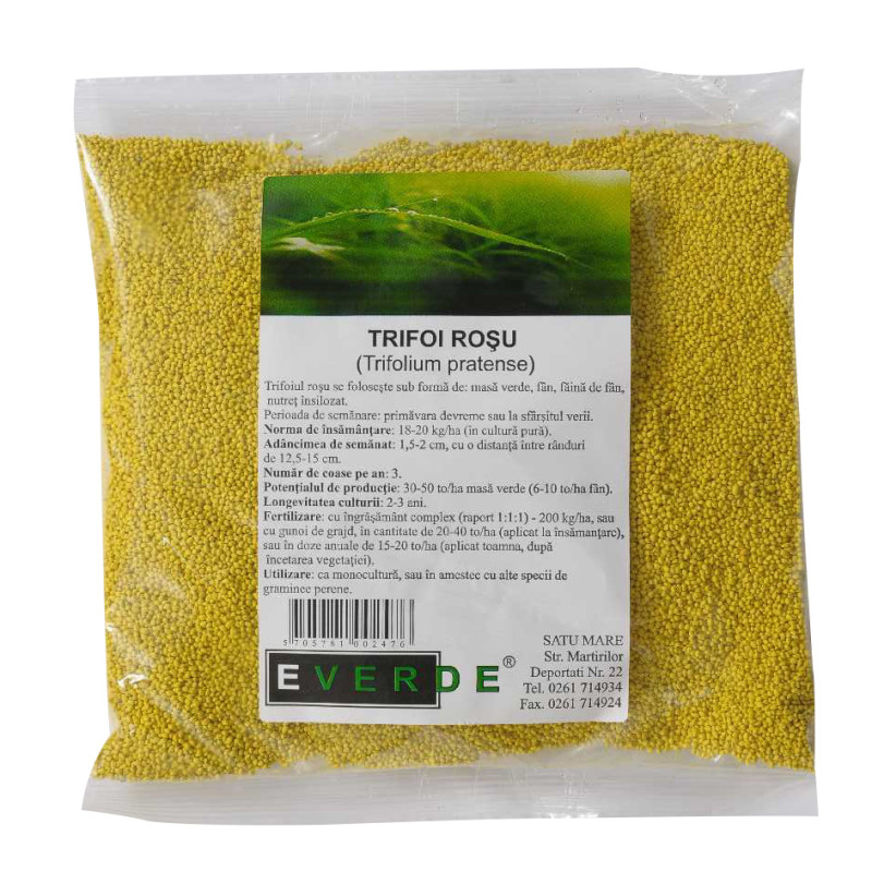 Seminte trifoi rosu Everde, 0.5 kg