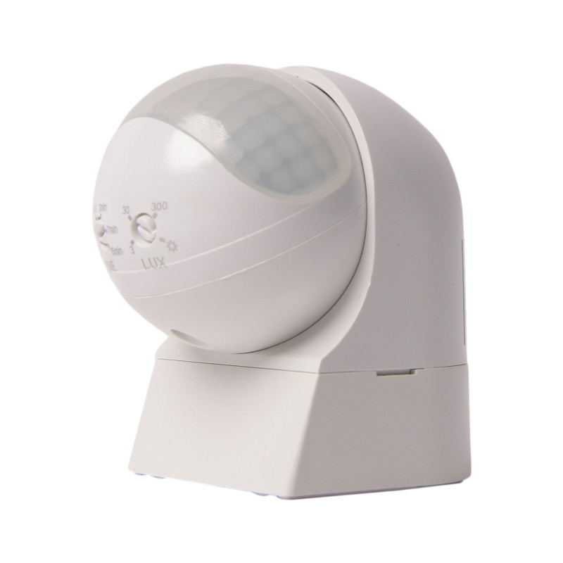 Senzor de miscare aparent Lohuis ST11, 180 grade, interior / exterior IP44, alb