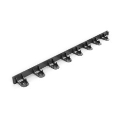 Separator gazon Cell Fast Unibord, plastic, negru, 4.5 cm x 4 m