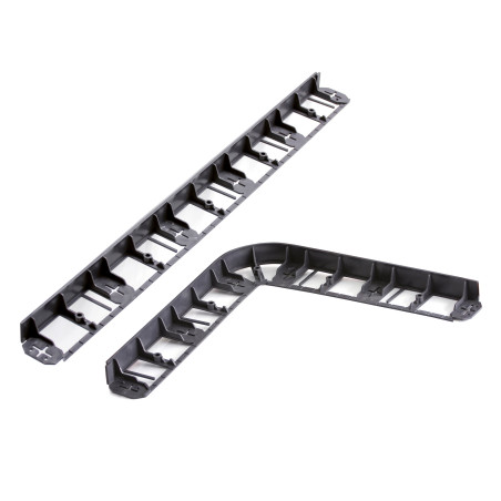Separator gazon IB1045, plastic, negru, 4.5 cm x 8 m