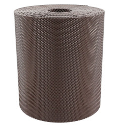 Separator gazon, plastic, maro, 15 cm x 9 m