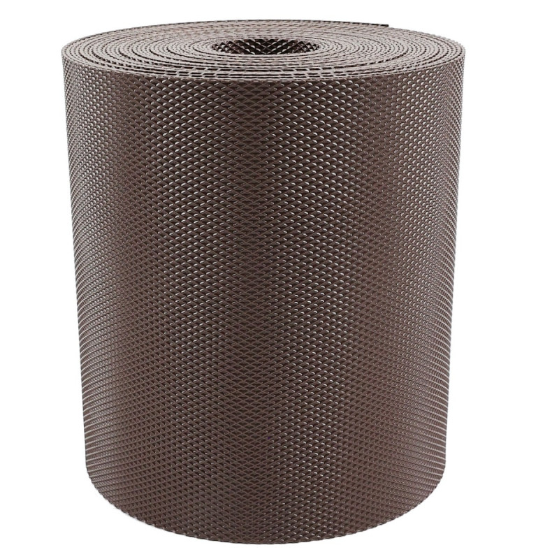 Separator gazon, plastic, maro, 15 cm x 9 m