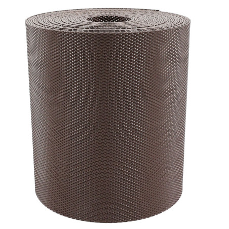 Separator gazon, plastic, maro, 15 cm x 9 m