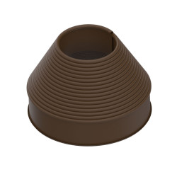 Separator gazon Vodaland, polipropilena, maro, 10 cm x 15 m