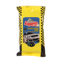 Servetele umede auto, Expertto, pentru suprafete din sticla, 40 bucati