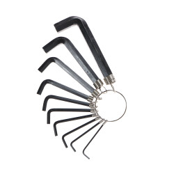 Set 10 chei hexagonale, Lumytools LT56390, 1.5 - 10 mm