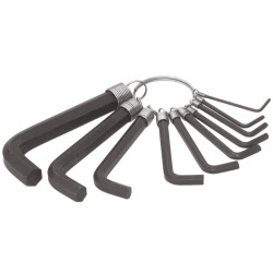 Set 10 chei hexagonale, Lumytools LT56391, 1.5 - 10 mm