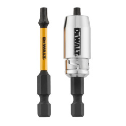 Set 2 biti pentru insurubare de impact, DeWalt Extreme Flextorq DT70538T-QZ, profil Torx, T25, 57 mm