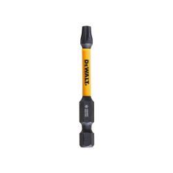 Set 2 biti pentru insurubare de impact, DeWalt Flextorq DDT70534T-QZ, profil Torx, T25, 57 mm