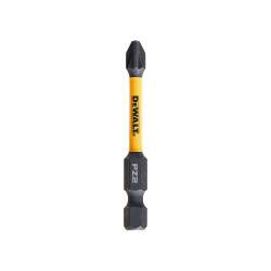 Set 2 biti pentru insurubare de impact, DeWalt Flextorq DT70531T-QZ, profil Pozidriv, PZ 2, 57 mm